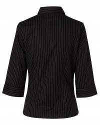 Stretch Pin Stripe Shirt L/S, Women's Stretch Pin Stripe Shirt L/S, Women's